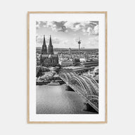 Cologne Photo B&W Poster