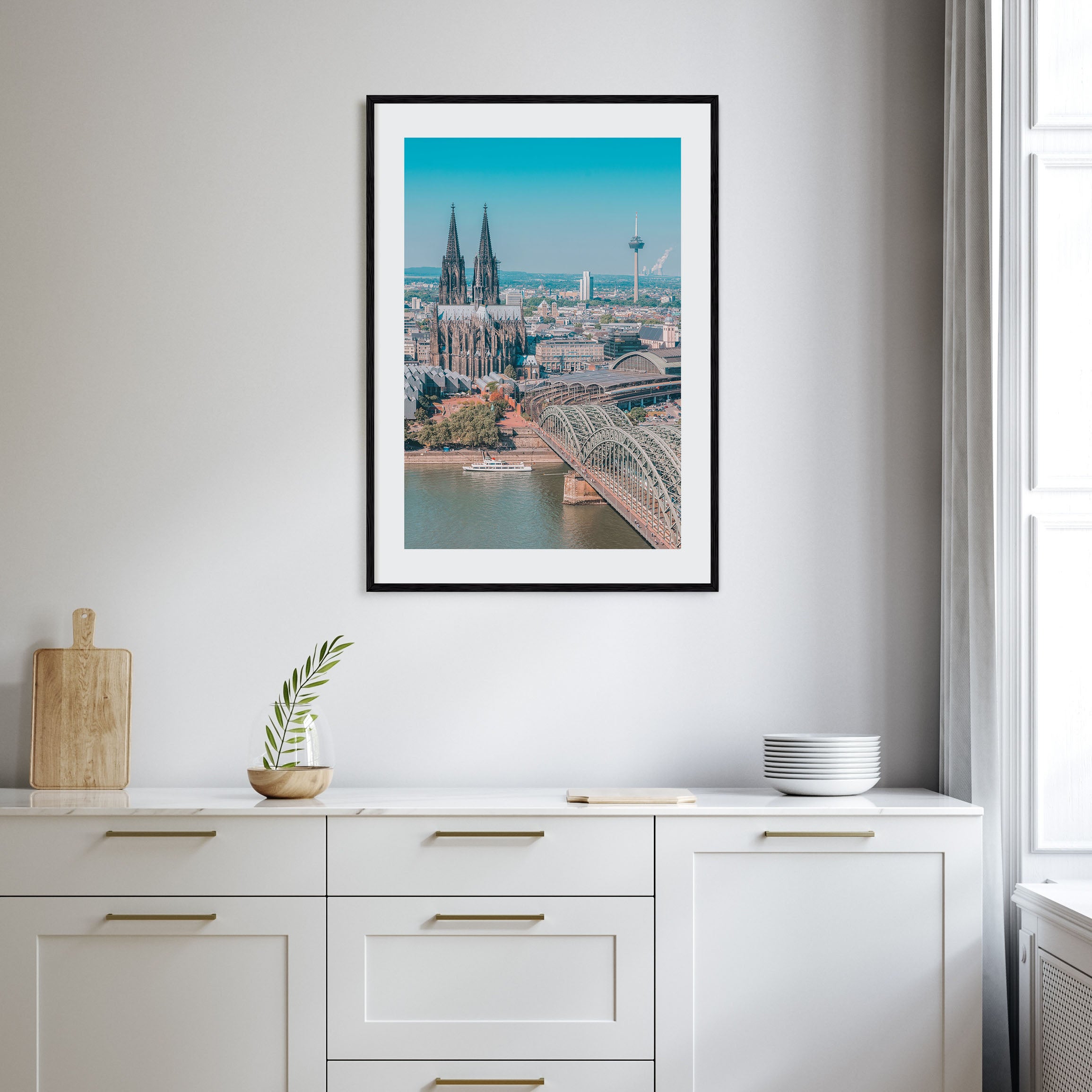 Cologne Photo Color Poster