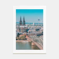 Cologne Photo Color Poster