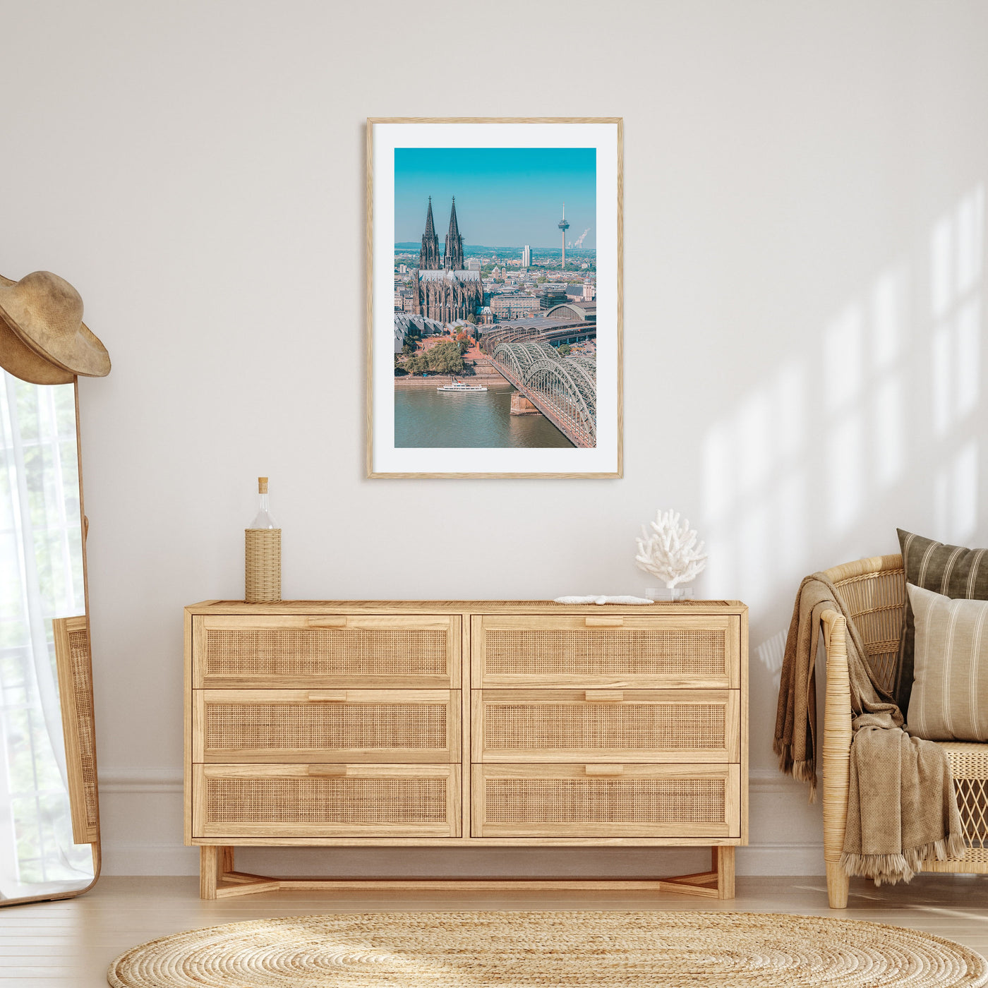 Cologne Photo Color Poster