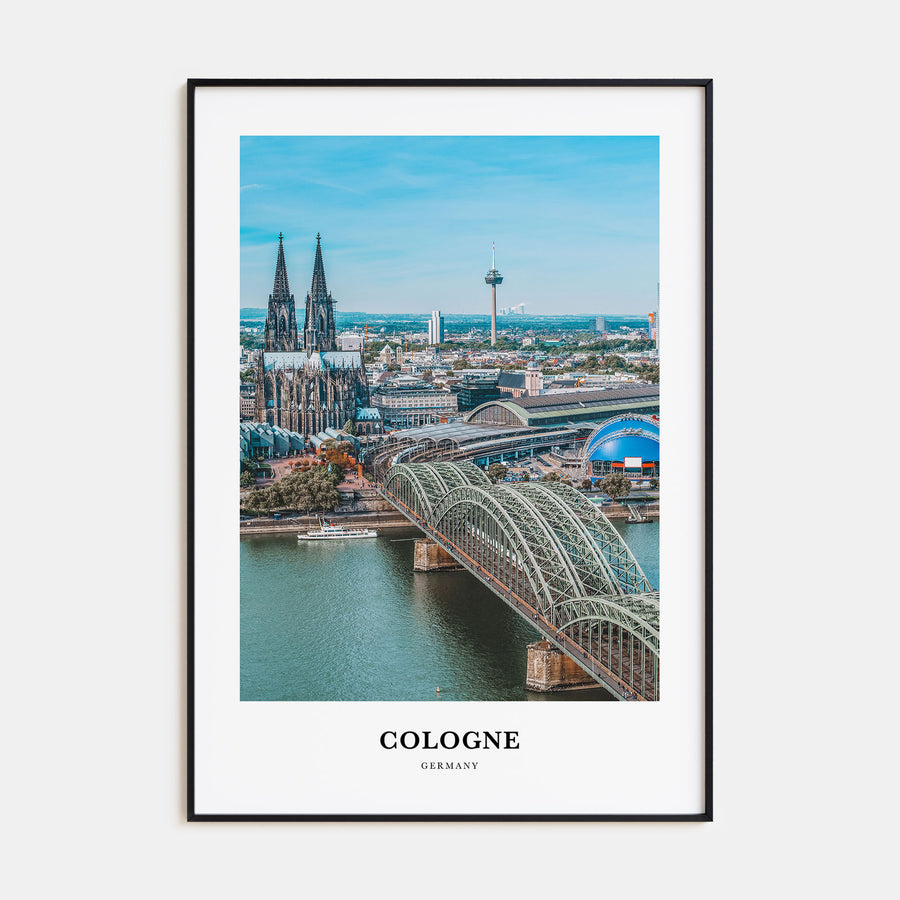 Cologne Portrait Color Poster