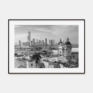 Colombia Landscape B&W Poster