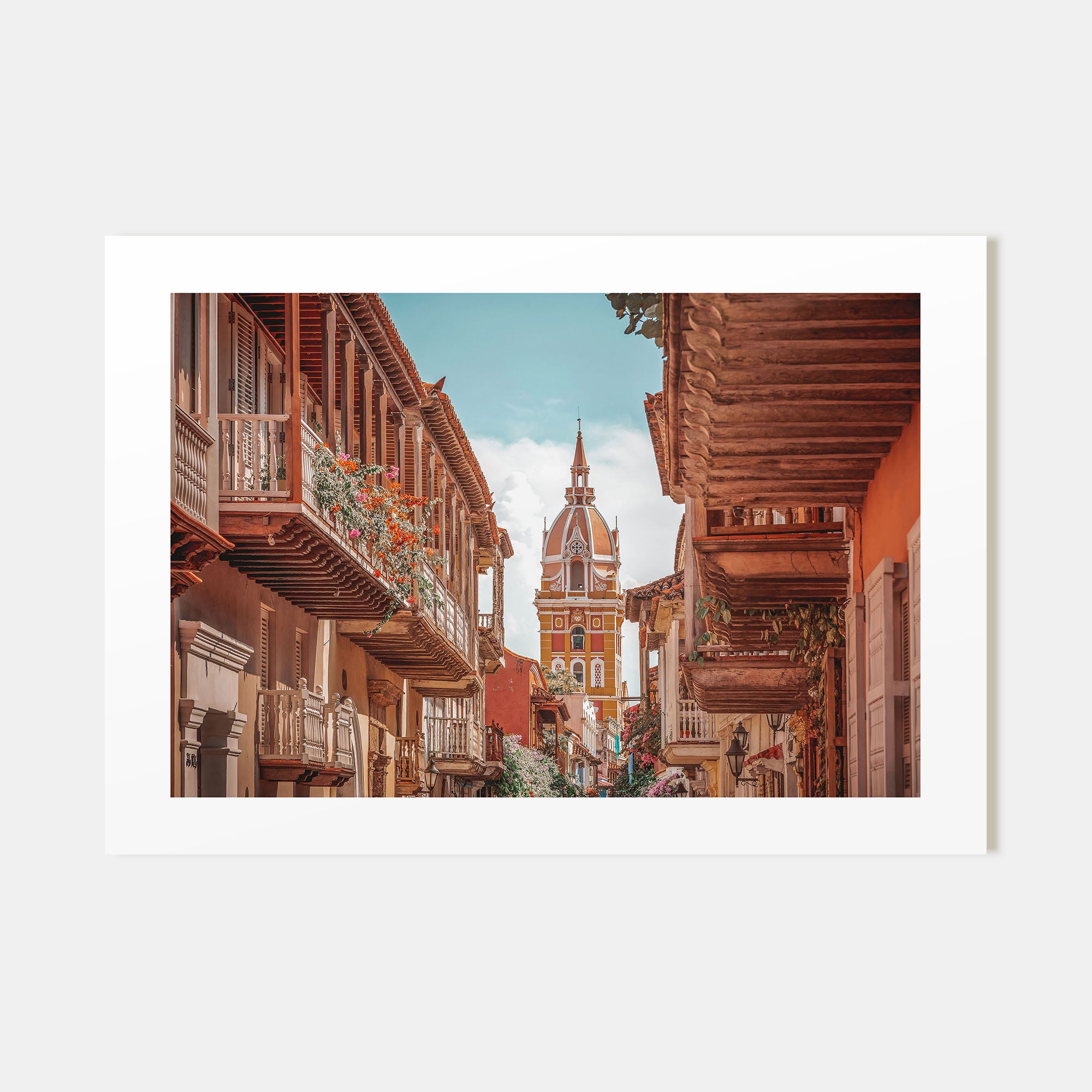 Colombia Landscape Color Poster
