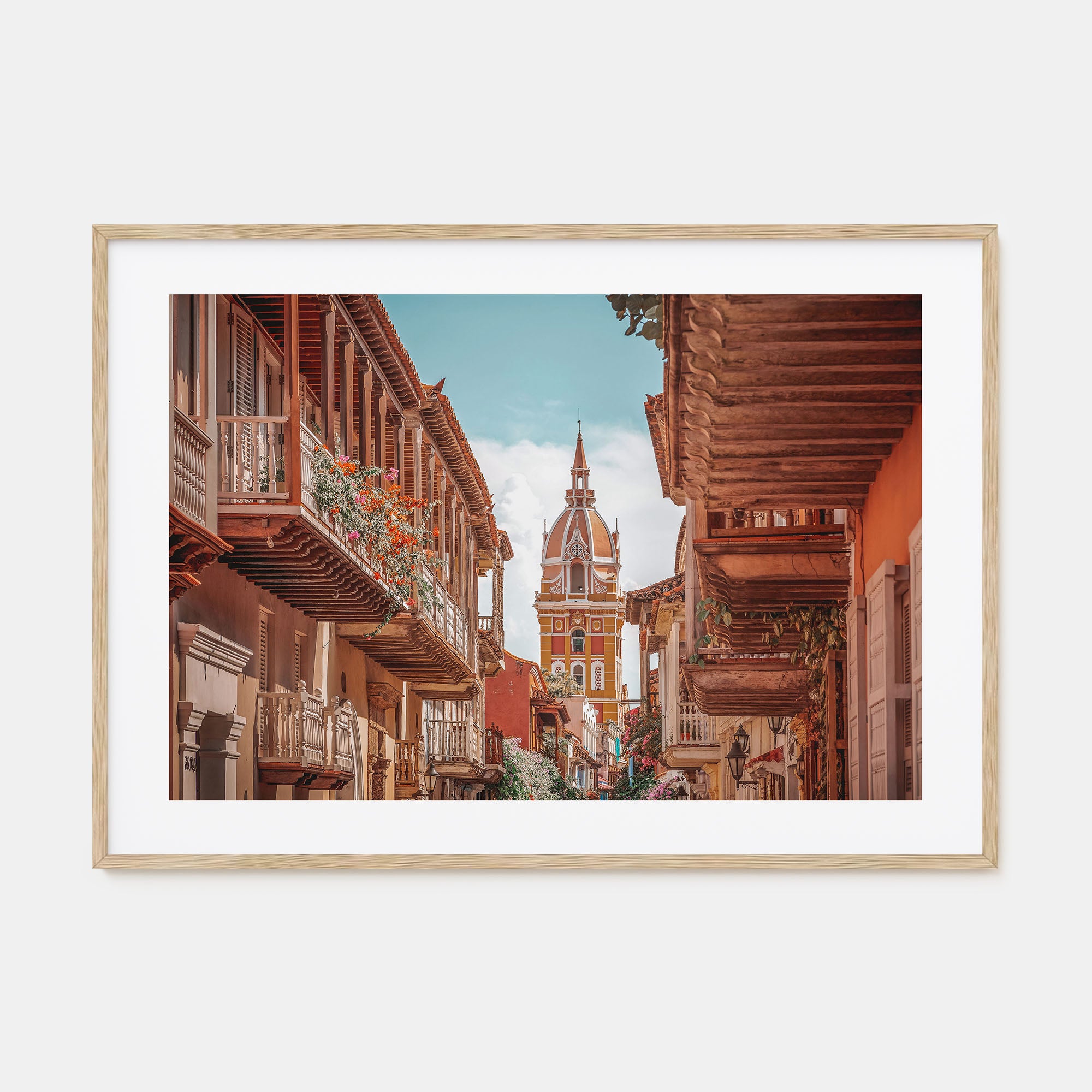 Colombia Landscape Color Poster