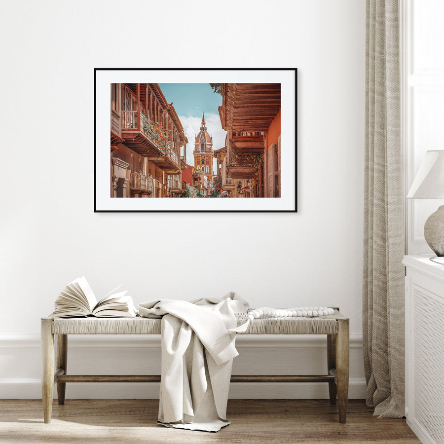 Colombia Landscape Color Poster