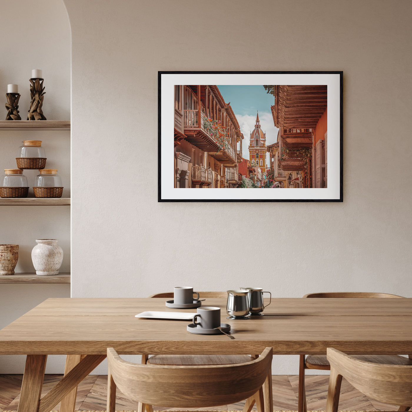Colombia Landscape Color Poster