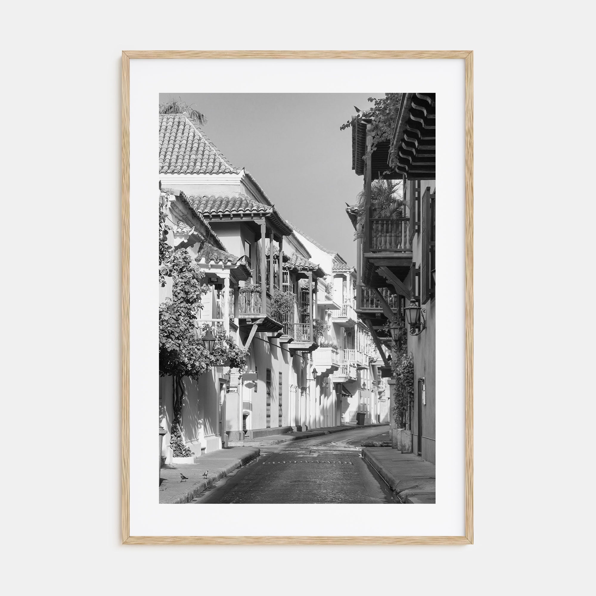 Colombia Photo B&W Poster