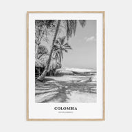 Colombia Portrait B&W No 1 Poster