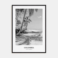 Colombia Portrait B&W No 1 Poster