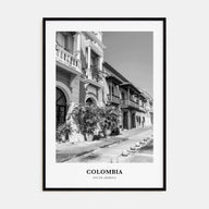 Colombia Portrait B&W No 3 Poster