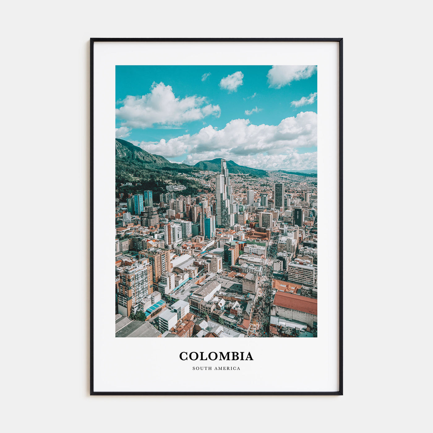 Colombia Portrait Color No 1 Poster