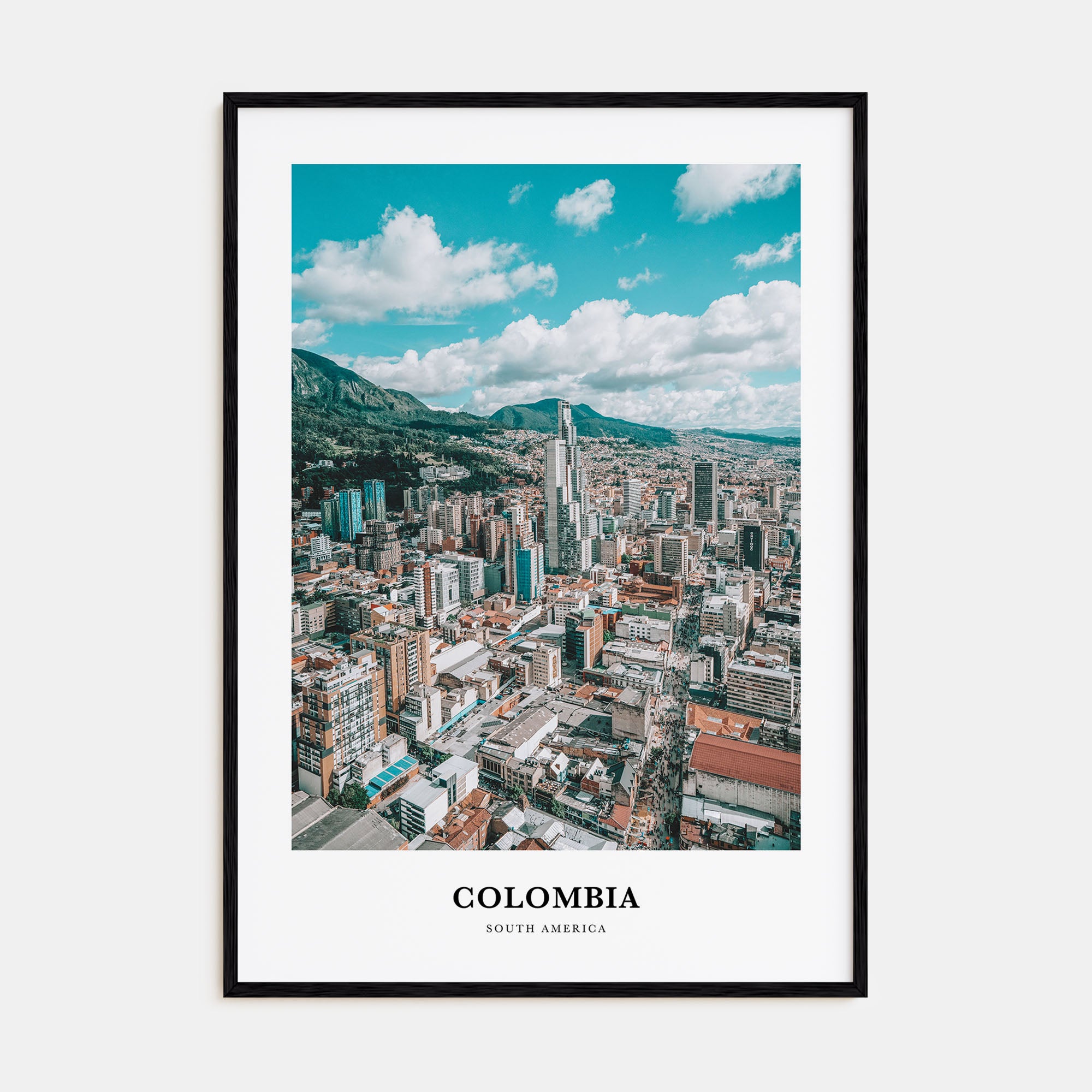 Colombia Portrait Color No 1 Poster