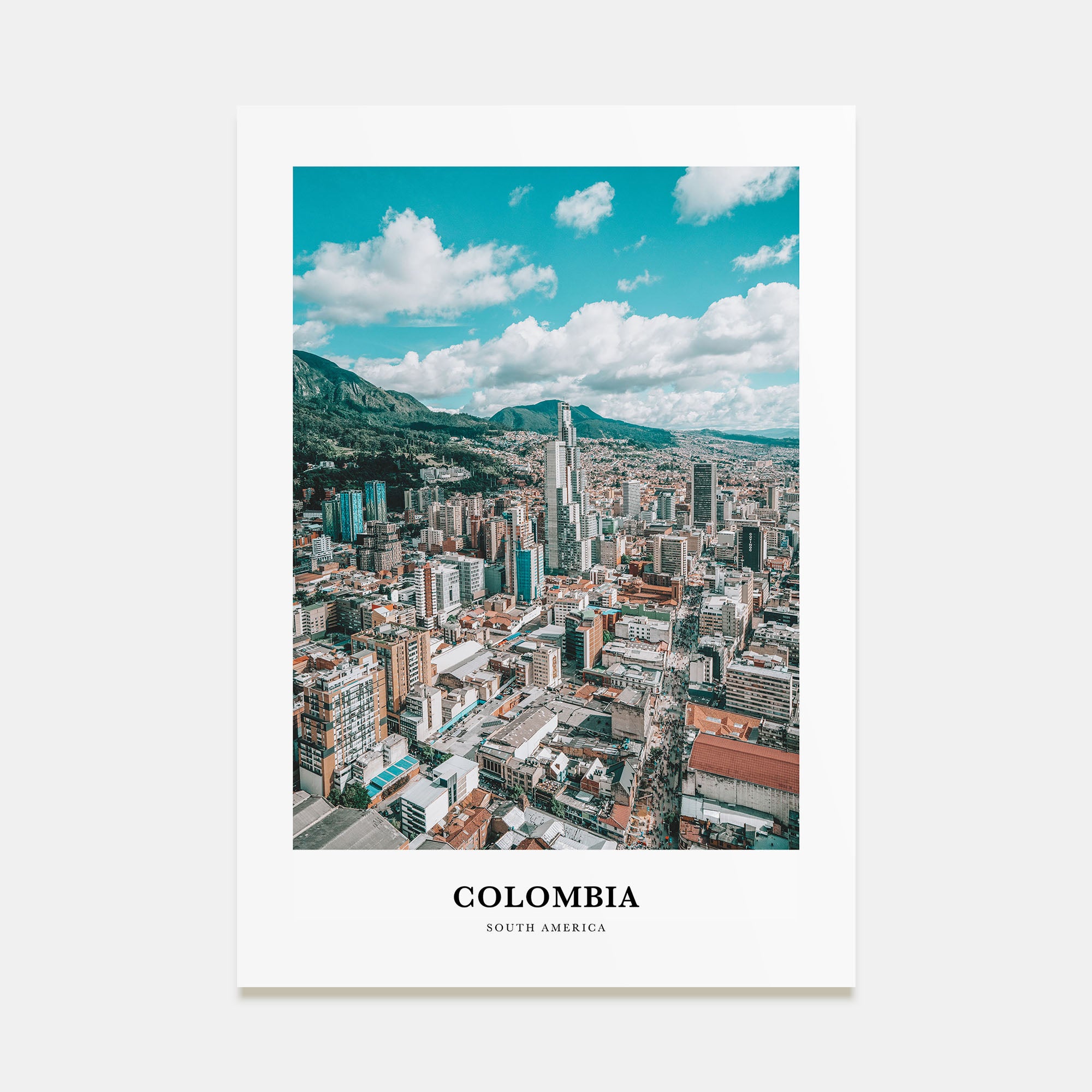 Colombia Portrait Color No 1 Poster
