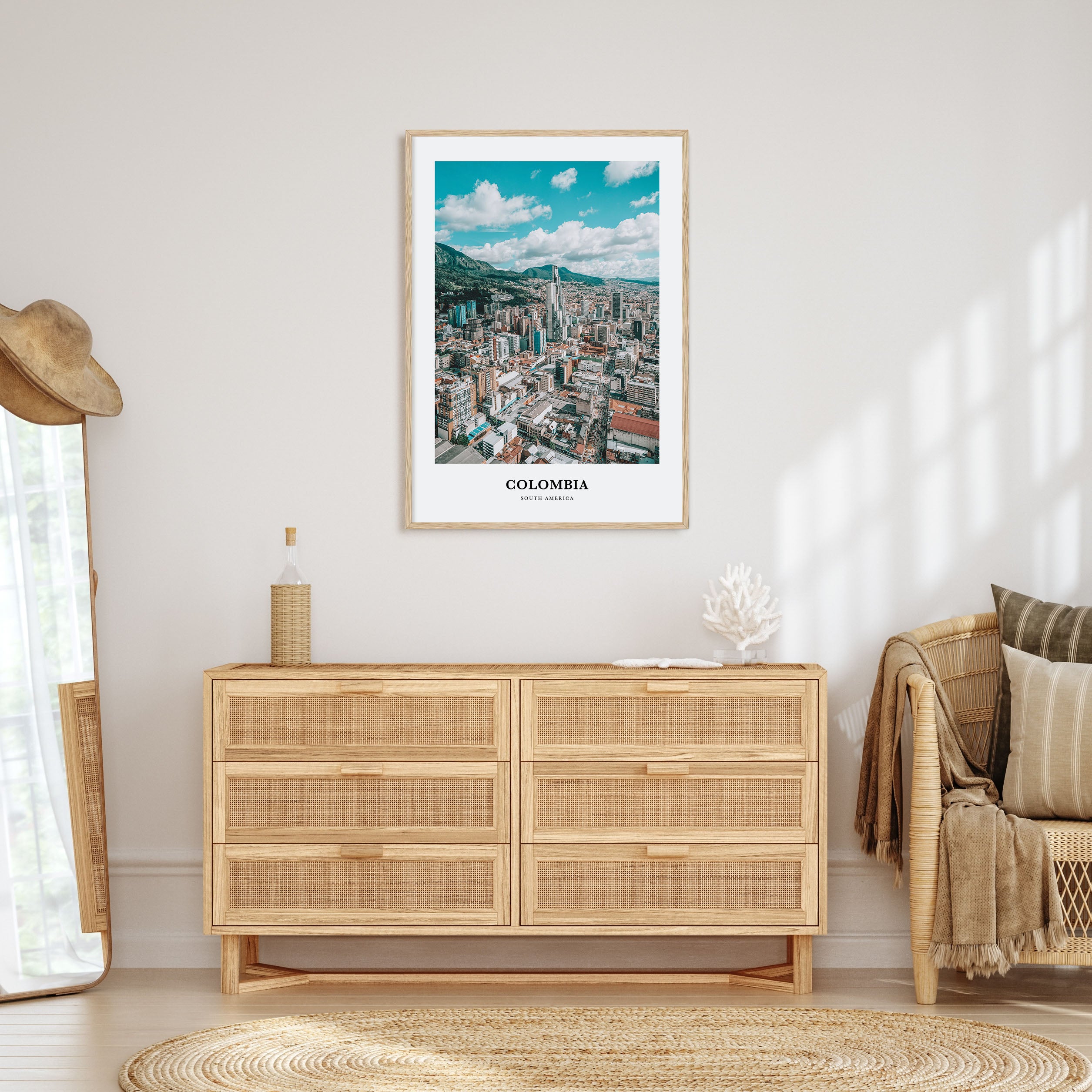 Colombia Portrait Color No 1 Poster