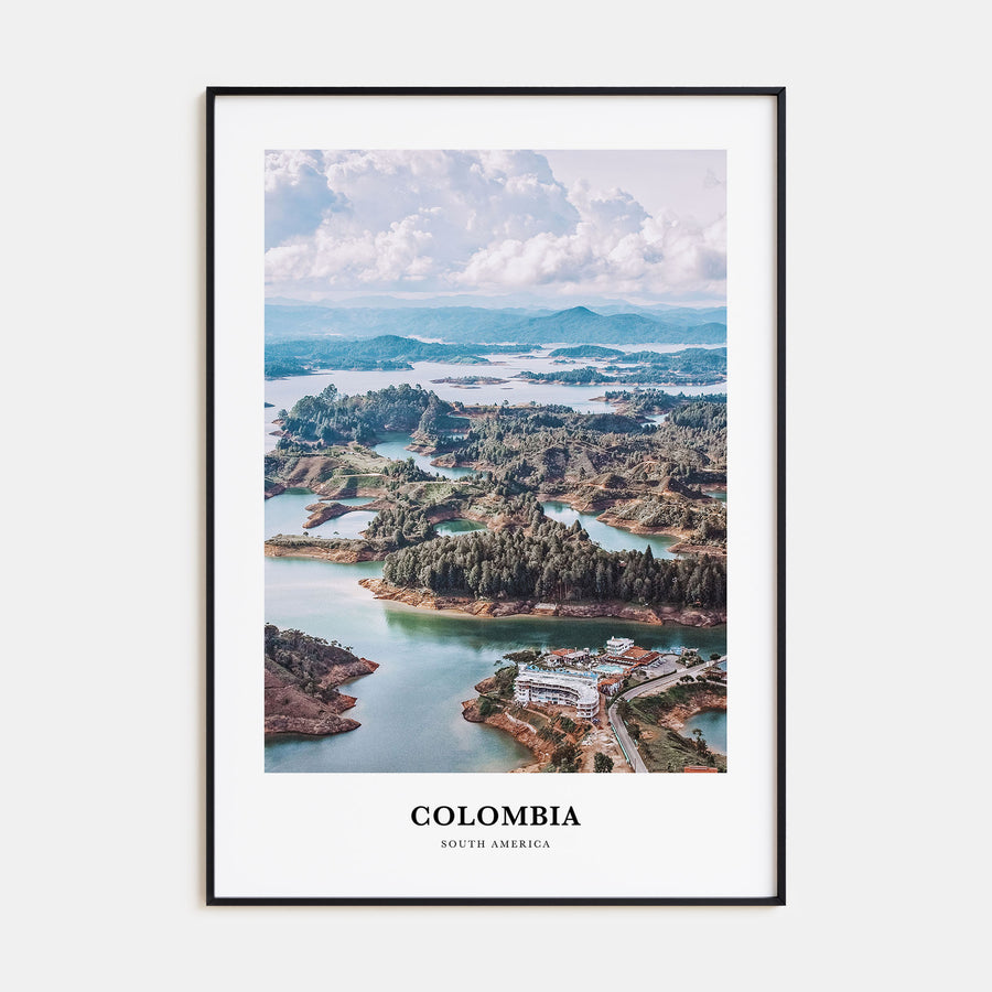 Colombia Portrait Color No 2 Poster