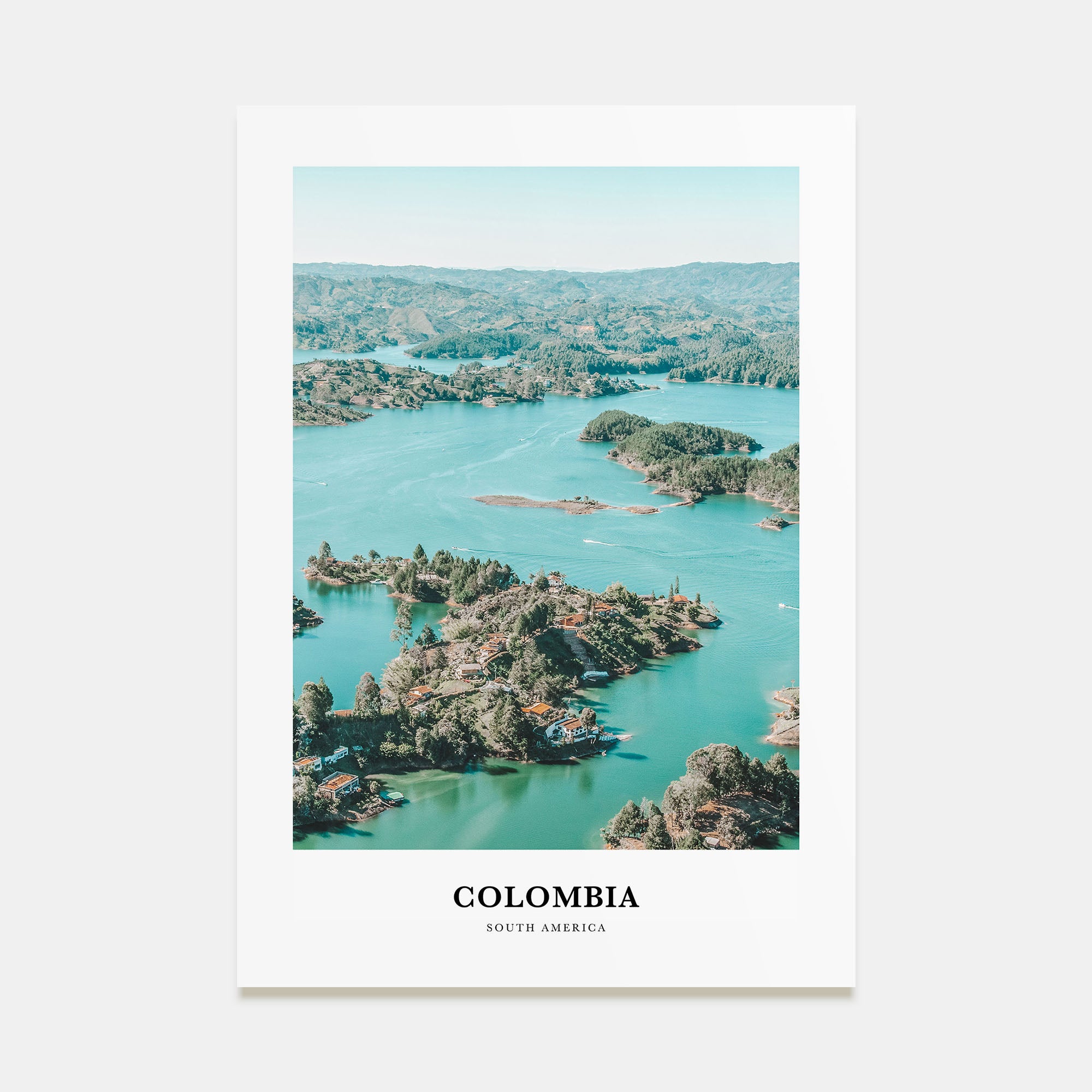 Colombia Portrait Color No 3 Poster