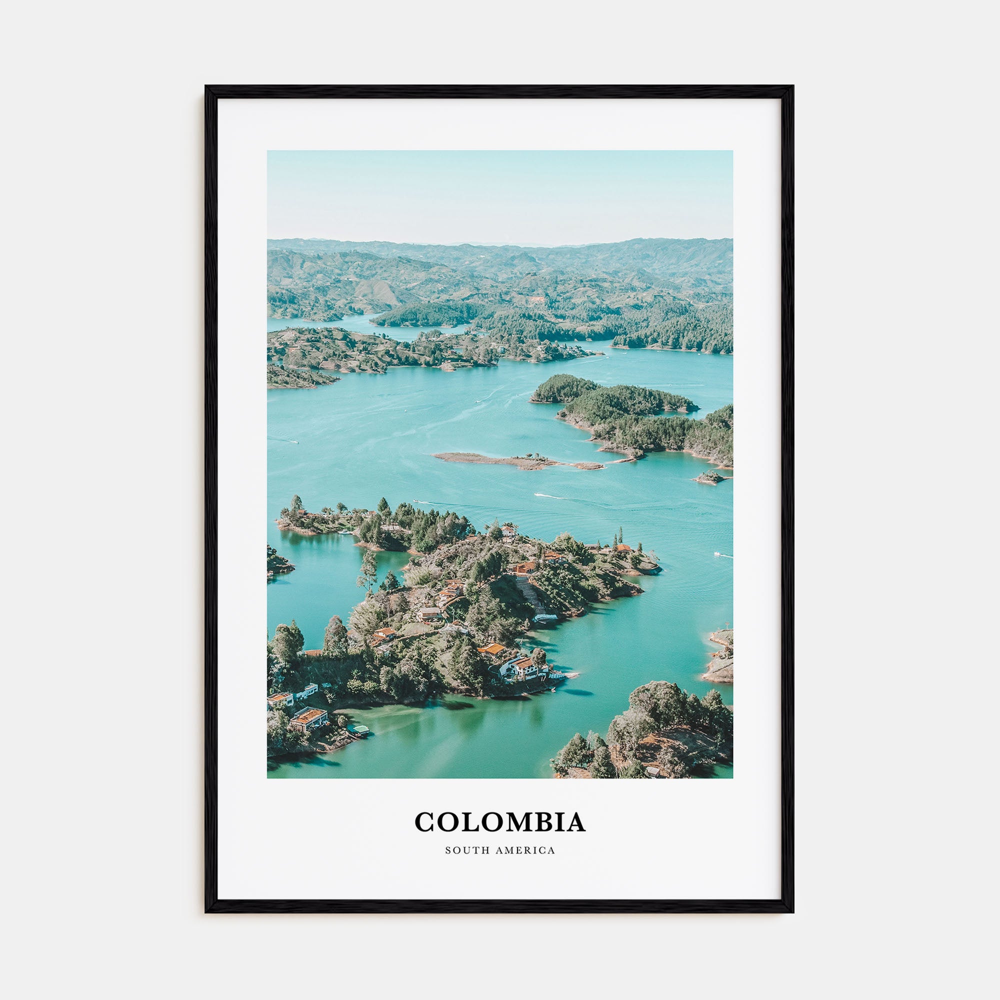 Colombia Portrait Color No 3 Poster