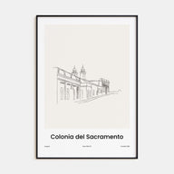 Colonia del Sacramento Drawn Poster