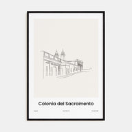 Colonia del Sacramento Drawn Poster