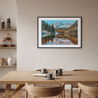 Colorado Landscape Color Poster