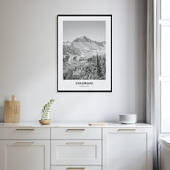 Colorado Portrait B&W No 1 Poster
