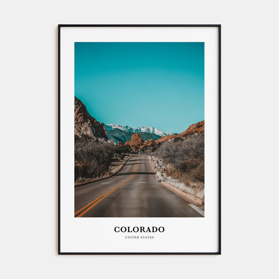 Colorado Portrait Color Poster