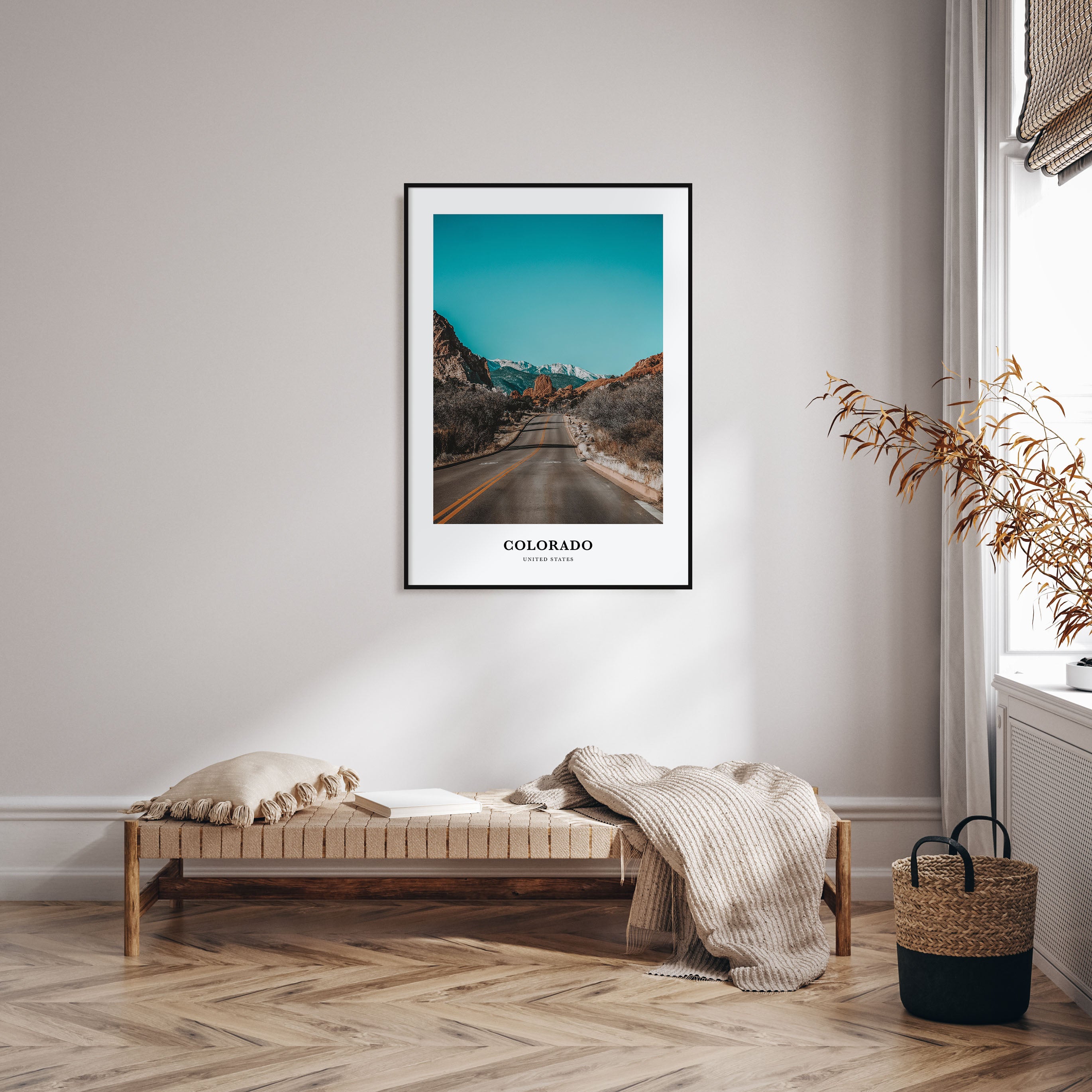 Colorado Portrait Color Poster