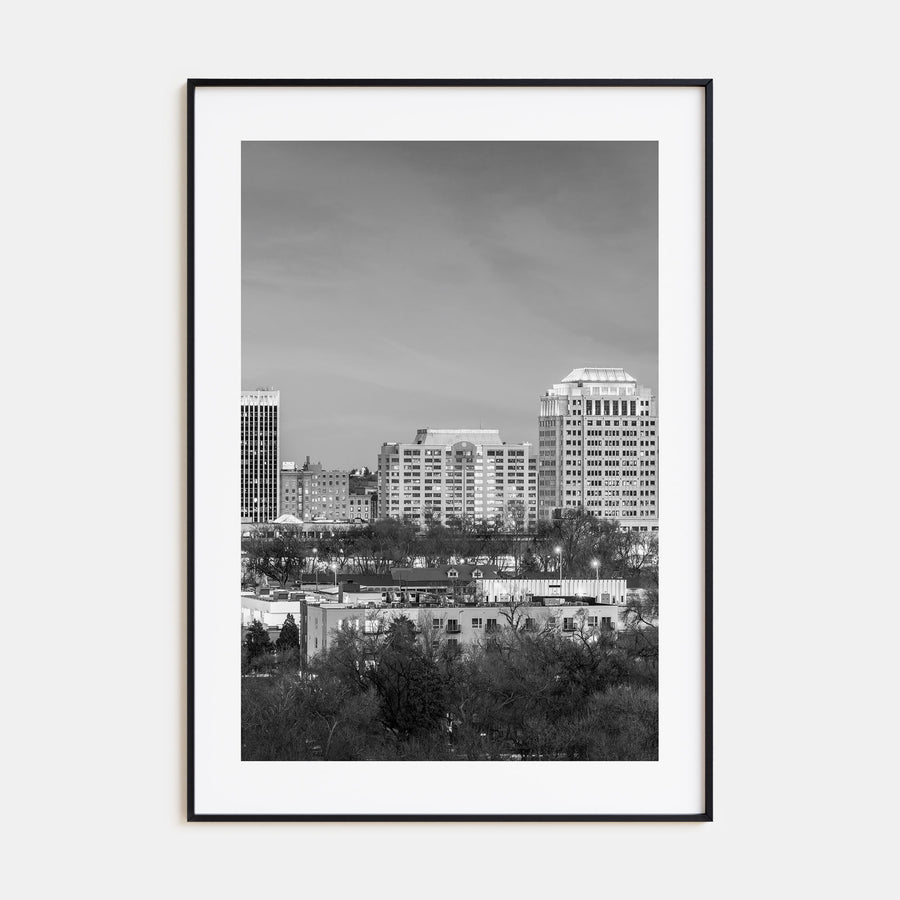Colorado Springs Photo B&W Poster