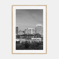 Colorado Springs Photo B&W Poster