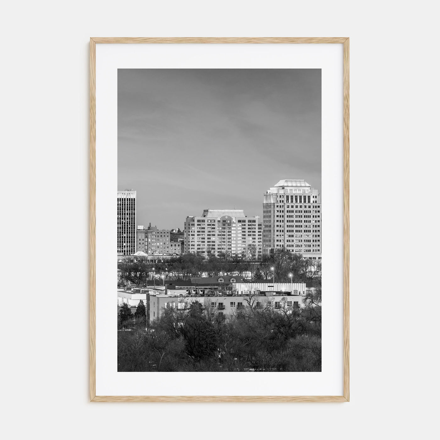 Colorado Springs Photo B&W Poster