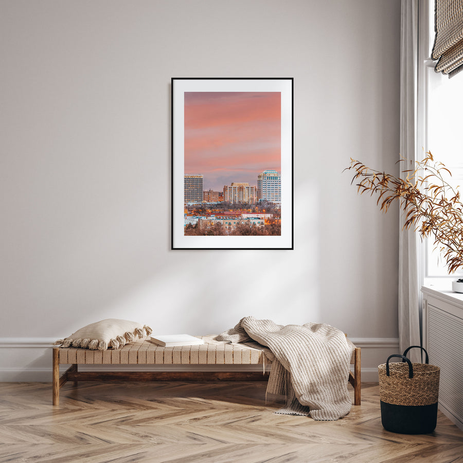 Colorado Springs Photo Color Poster