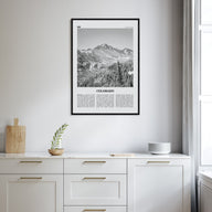 Colorado Travel B&W No 1 Poster