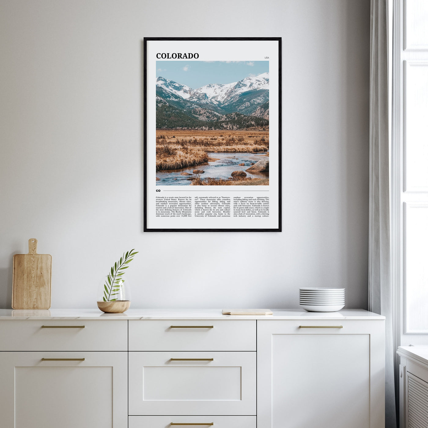Colorado Travel Color No 1 Poster