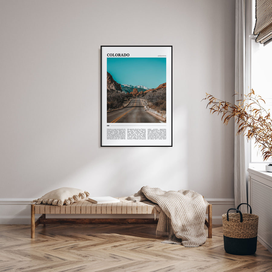 Colorado Travel Color No 2 Poster
