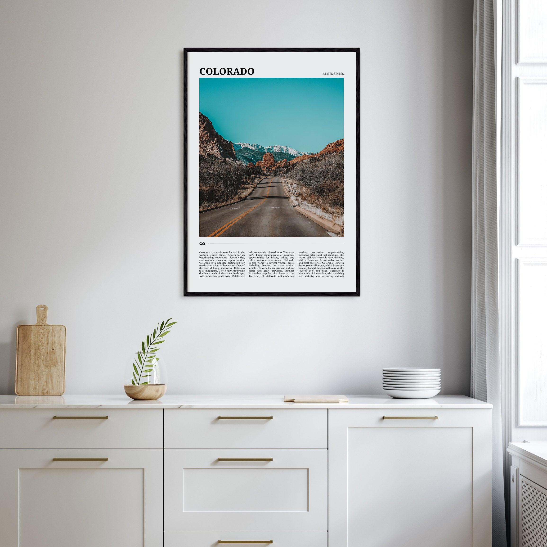 Colorado Travel Color No 2 Poster