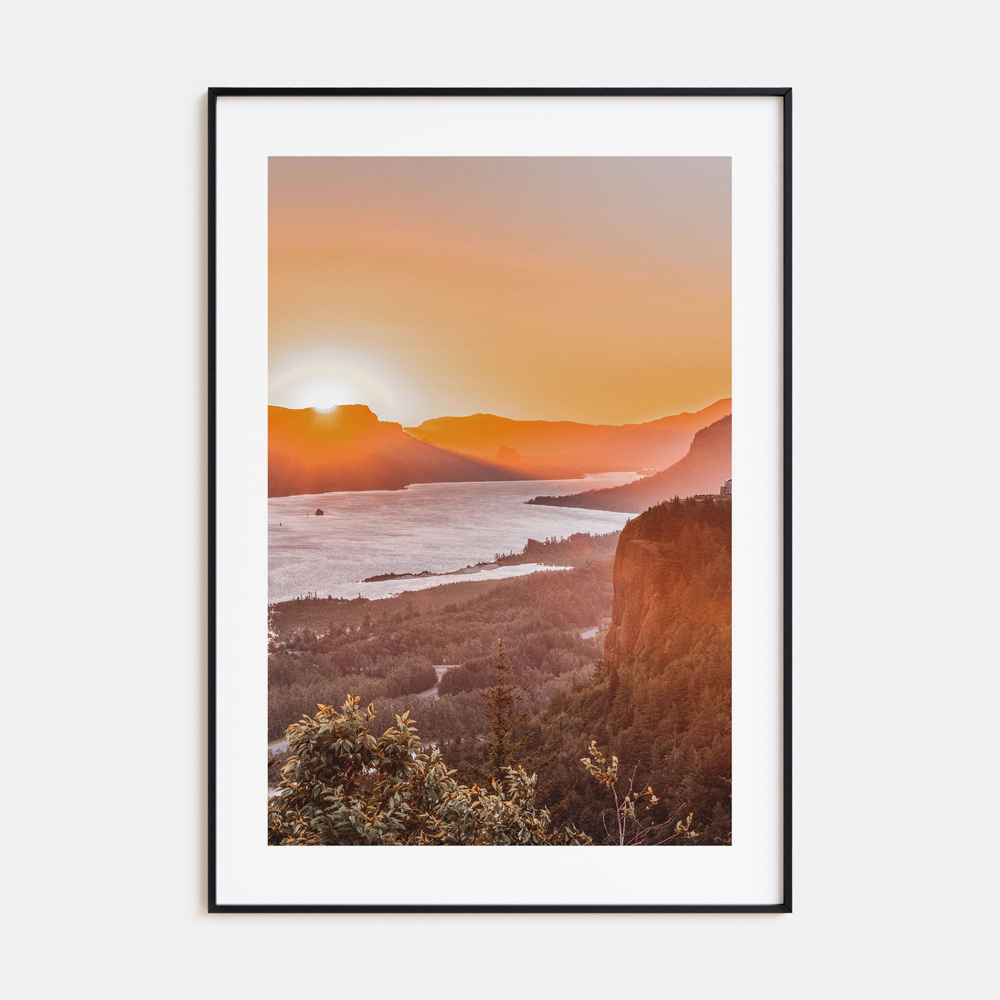 Columbia River Gorge Photo Color No 1 Poster