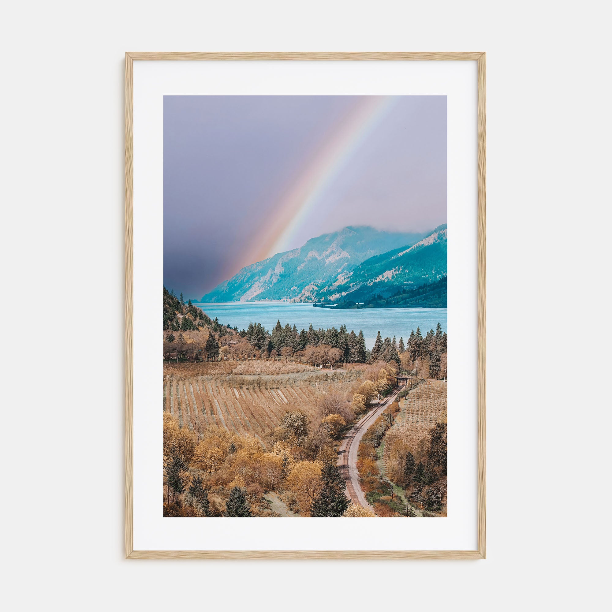 Columbia River Gorge Photo Color No 2 Poster