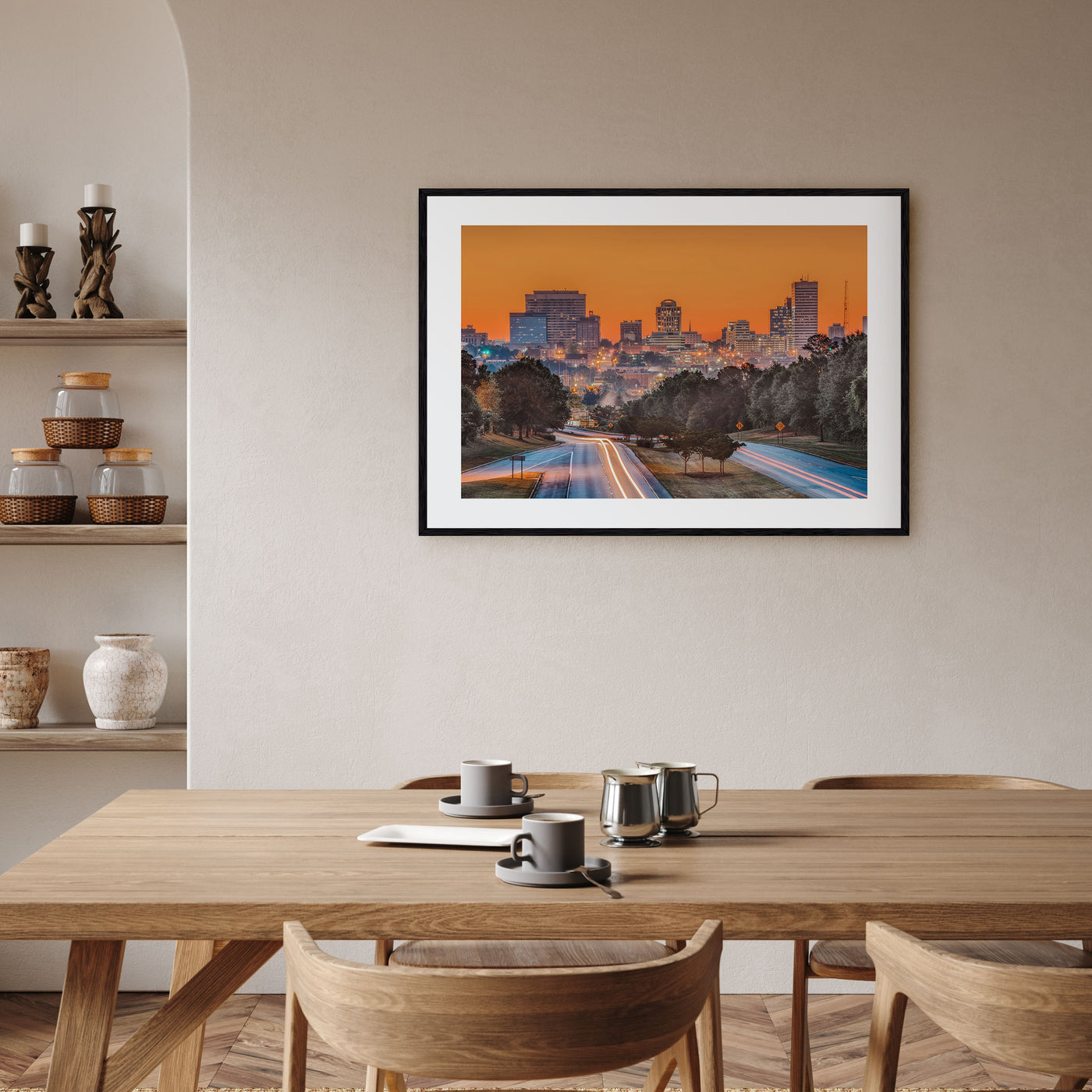 Columbia, South Carolina Landscape Color Poster