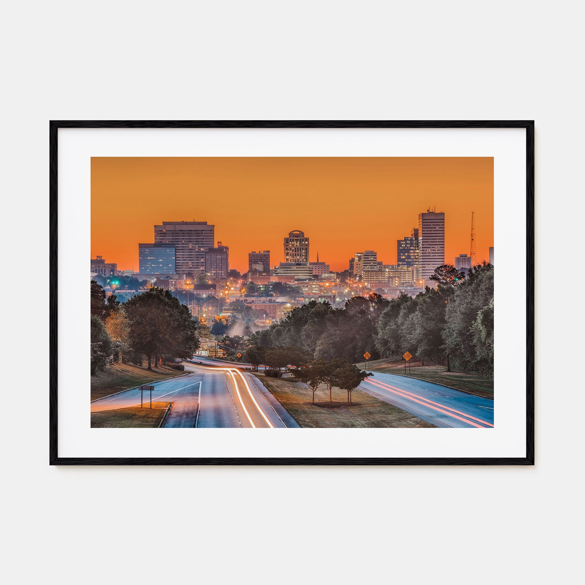 Columbia, South Carolina Landscape Color Poster