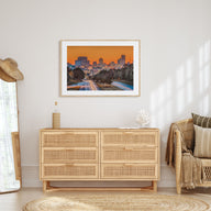 Columbia, South Carolina Landscape Color Poster