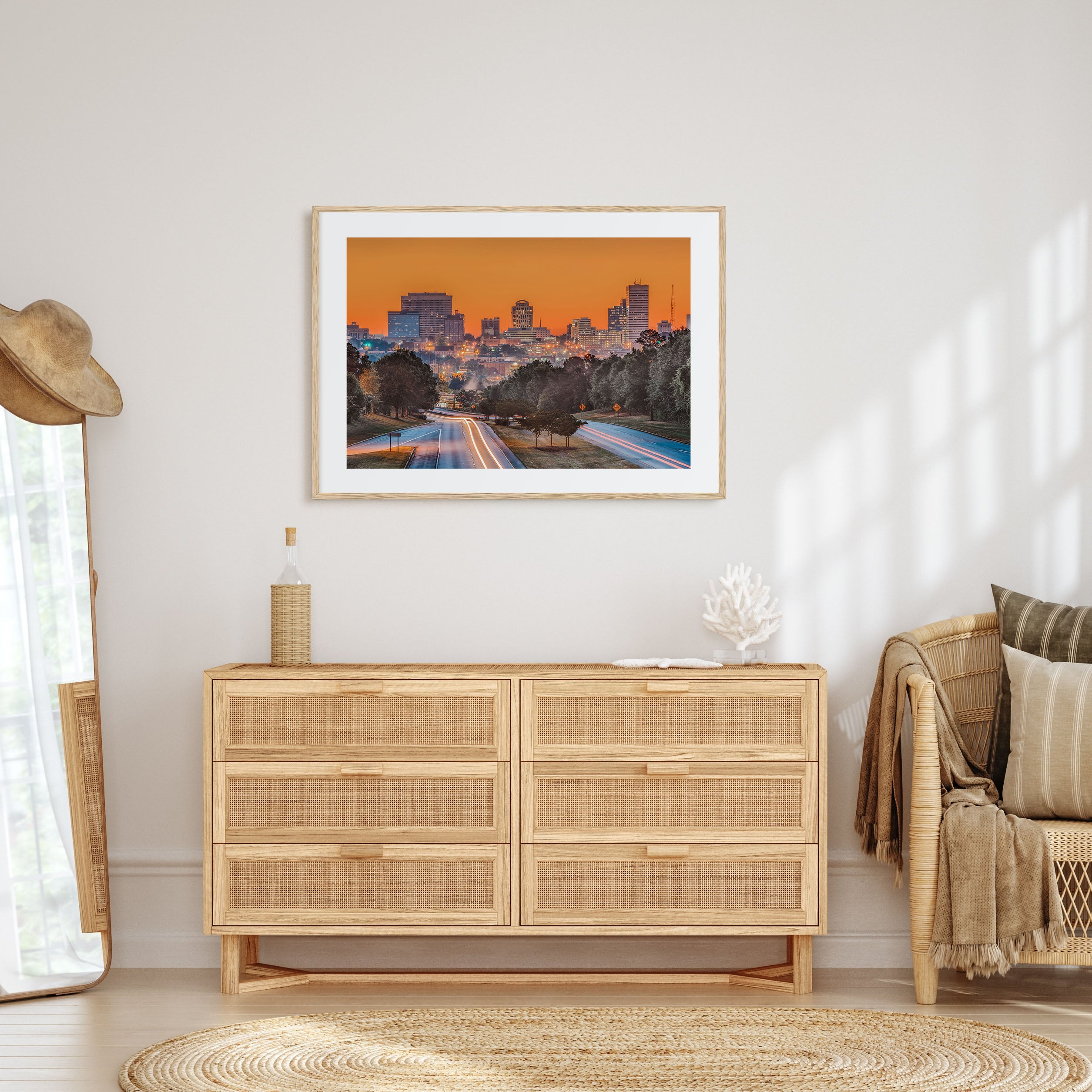 Columbia, South Carolina Landscape Color Poster