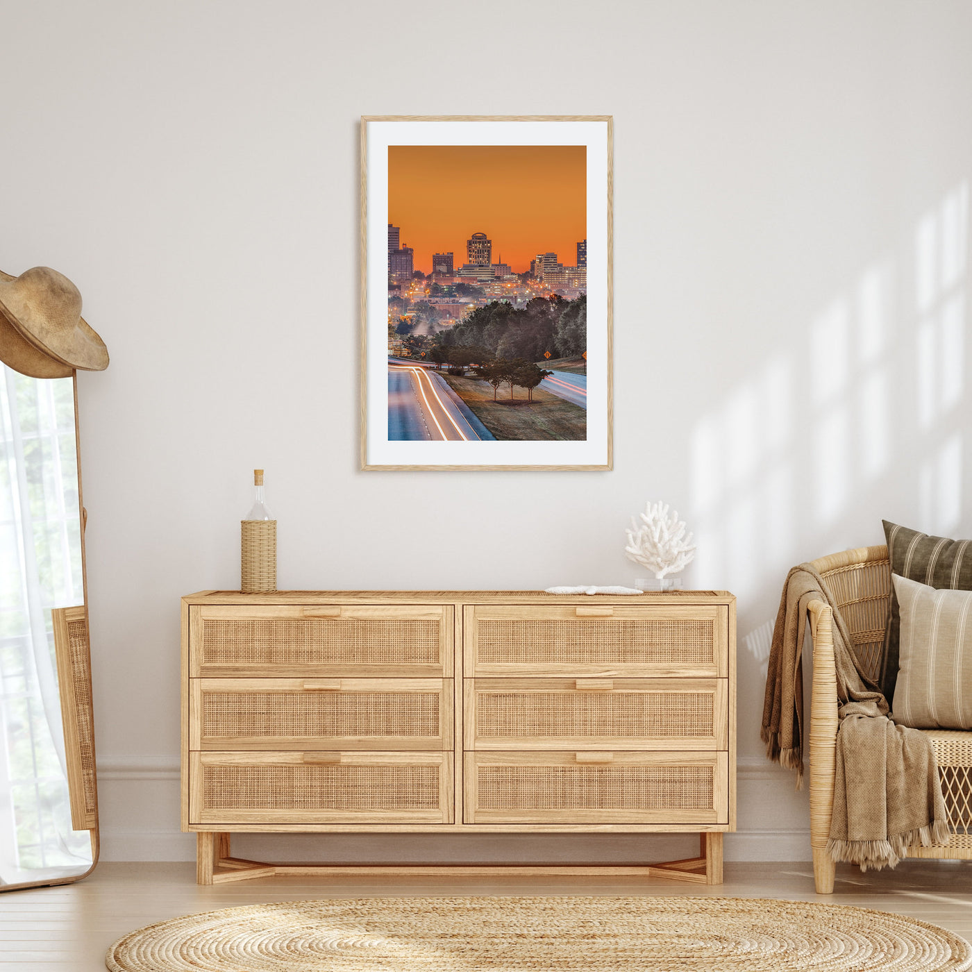 Columbia, South Carolina Photo Color Poster