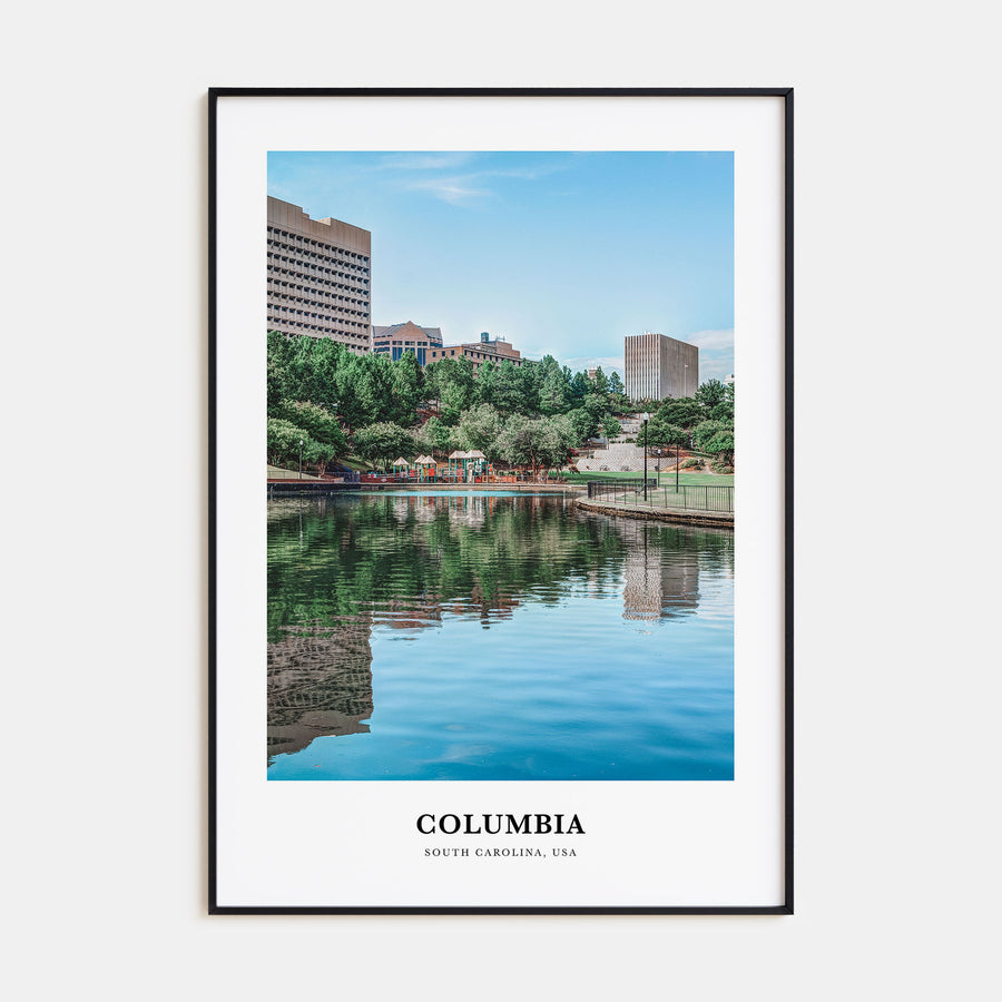 Columbia, South Carolina Portrait Color Poster