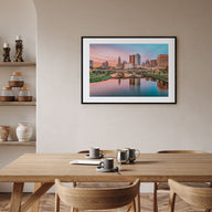 Columbus, Ohio Landscape Color Poster