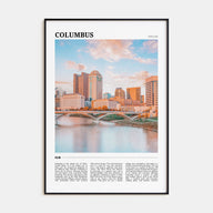 Columbus, Ohio Travel Color No 1 Poster