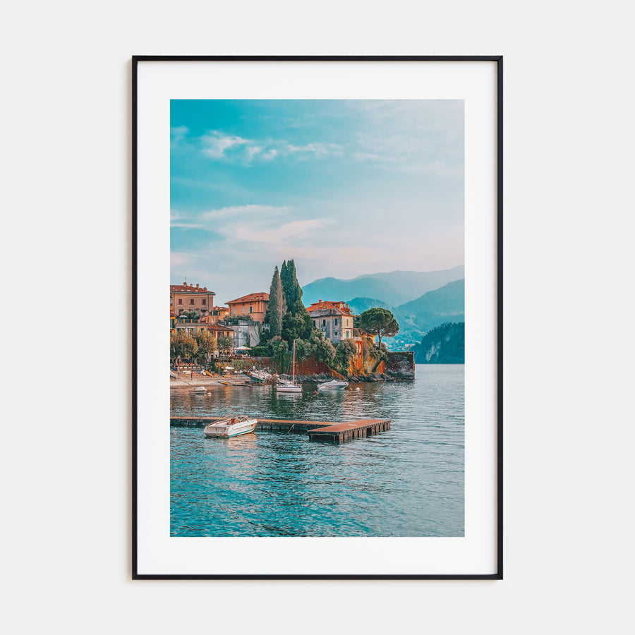 Como Lake Photo Color Poster