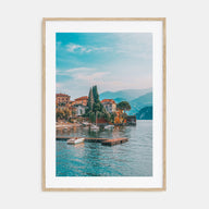 Como Lake Photo Color Poster