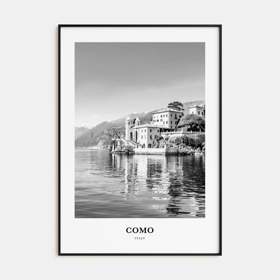 Como Portrait B&W No 1 Poster
