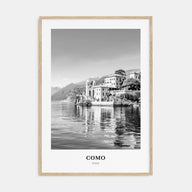 Como Portrait B&W No 1 Poster