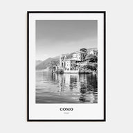 Como Portrait B&W No 1 Poster